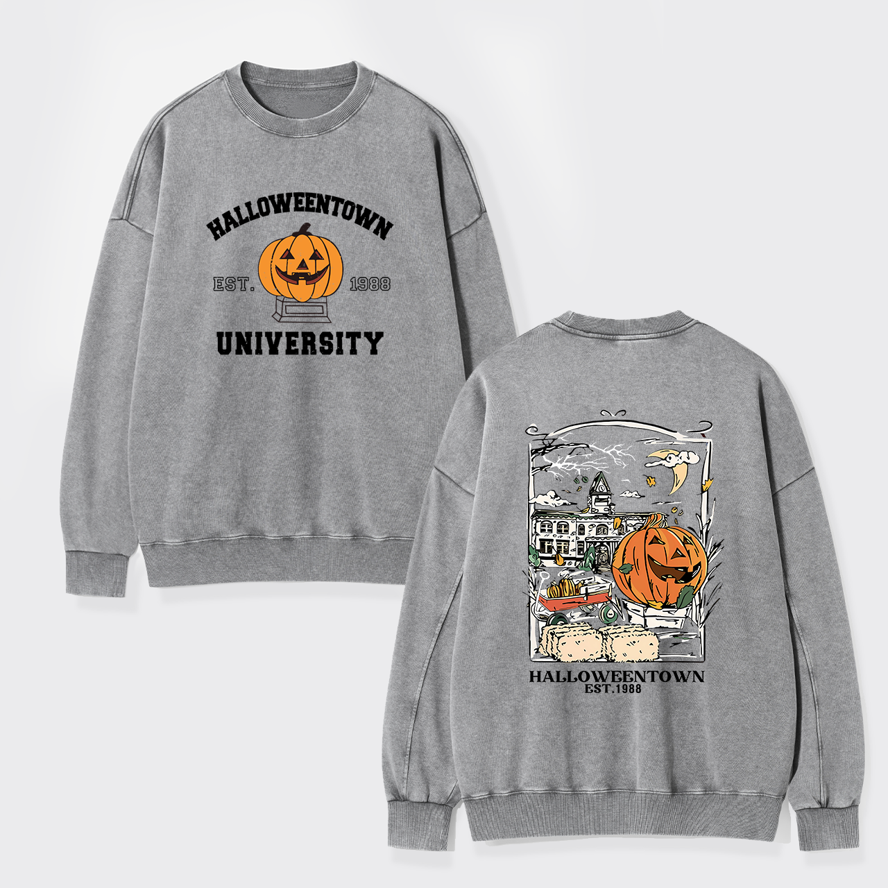 Halloweentown EST.1998 Washed Sweatshirts