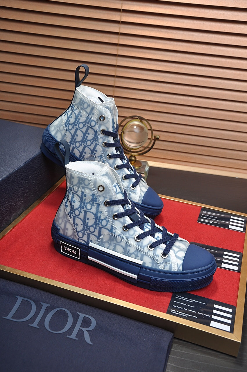 Classic high-top luxury men's and women's casual shoes