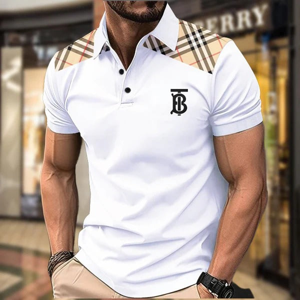 Men Summer Fashion Print Polo shirt 3D1024062121