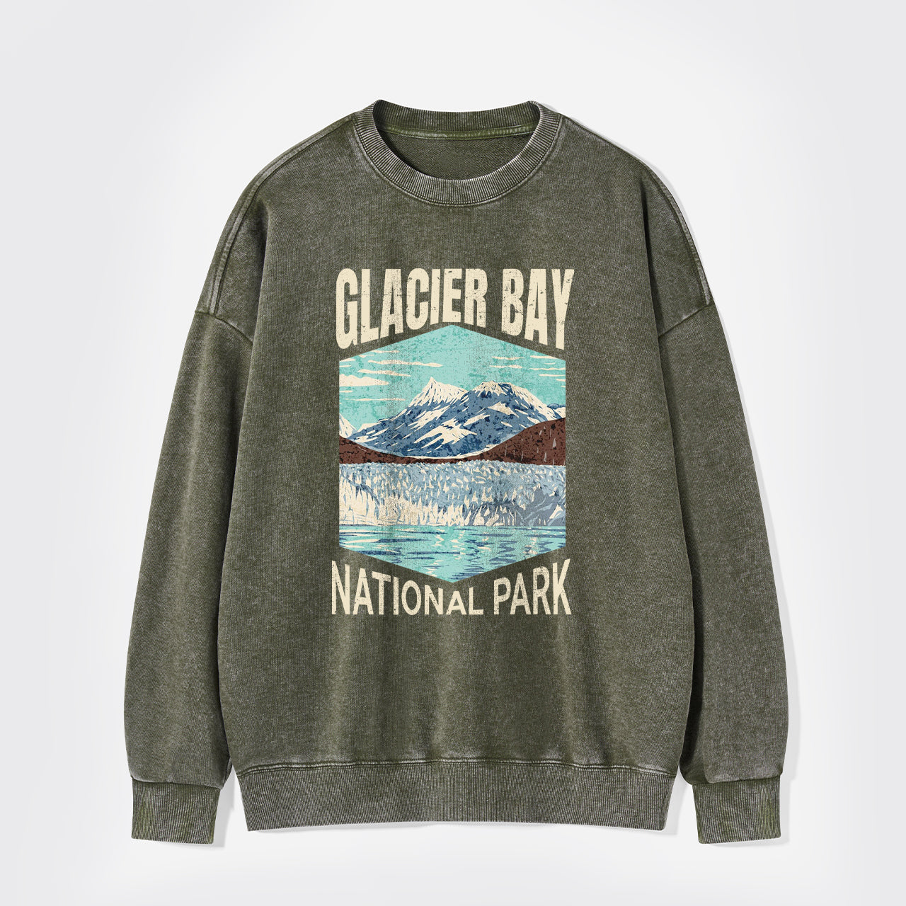 Glacier Bay National Park Washed Sweatshirts