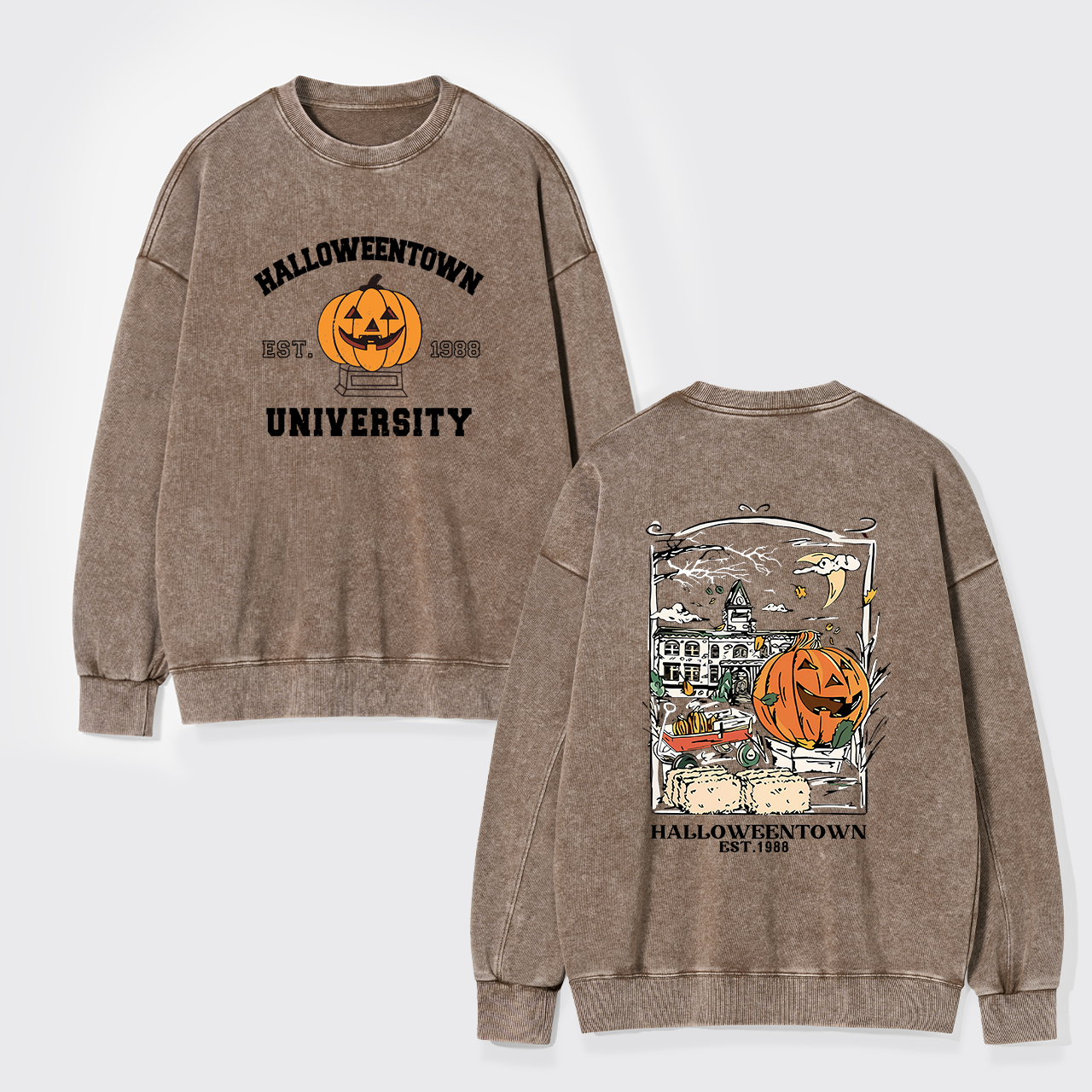 Halloweentown EST.1998 Washed Sweatshirts