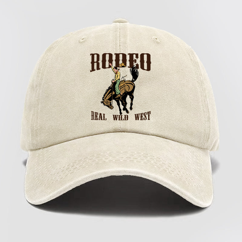 Rodeo Real Wild West Washed Baseball Cap