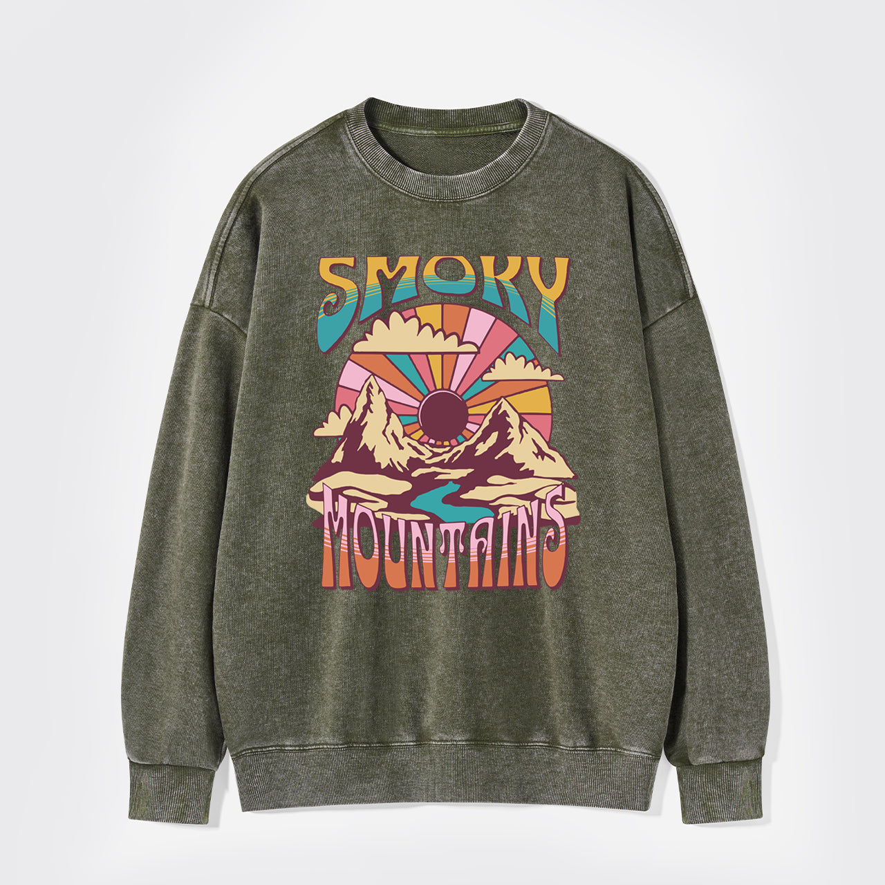 Great Smoky Mountains Washed Sweatshirts