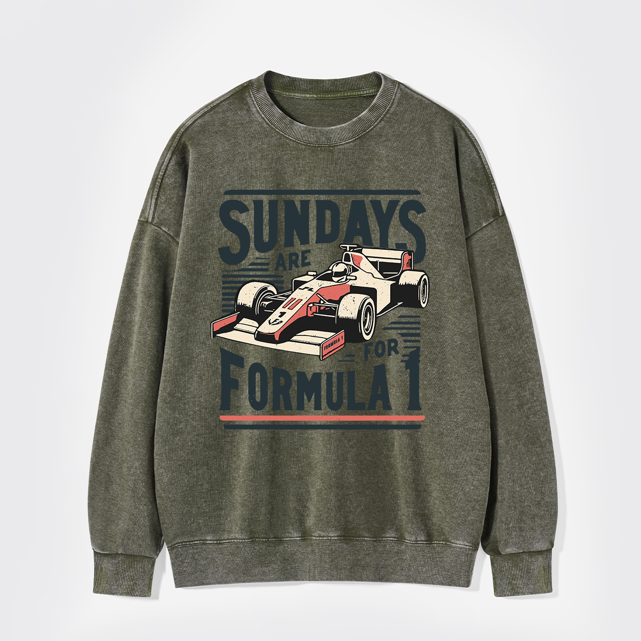 Formula 1 Race Day Coaster Washed Sweatshirts