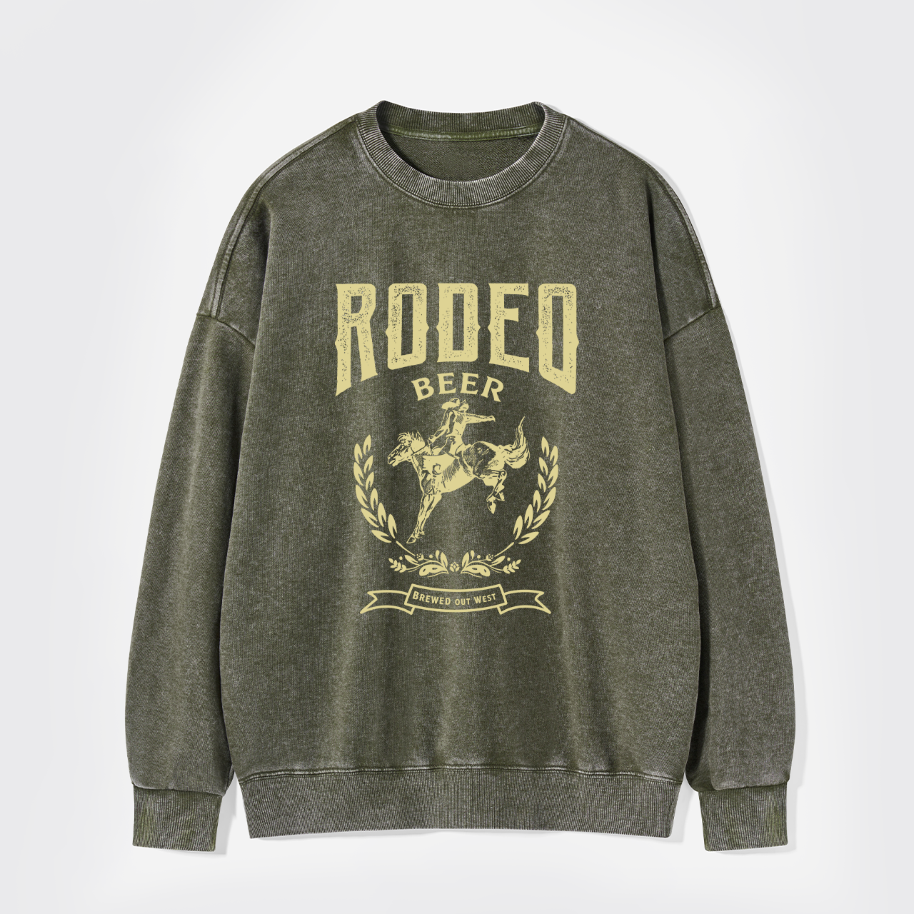 Rodeo Beer Washed Sweatshirts