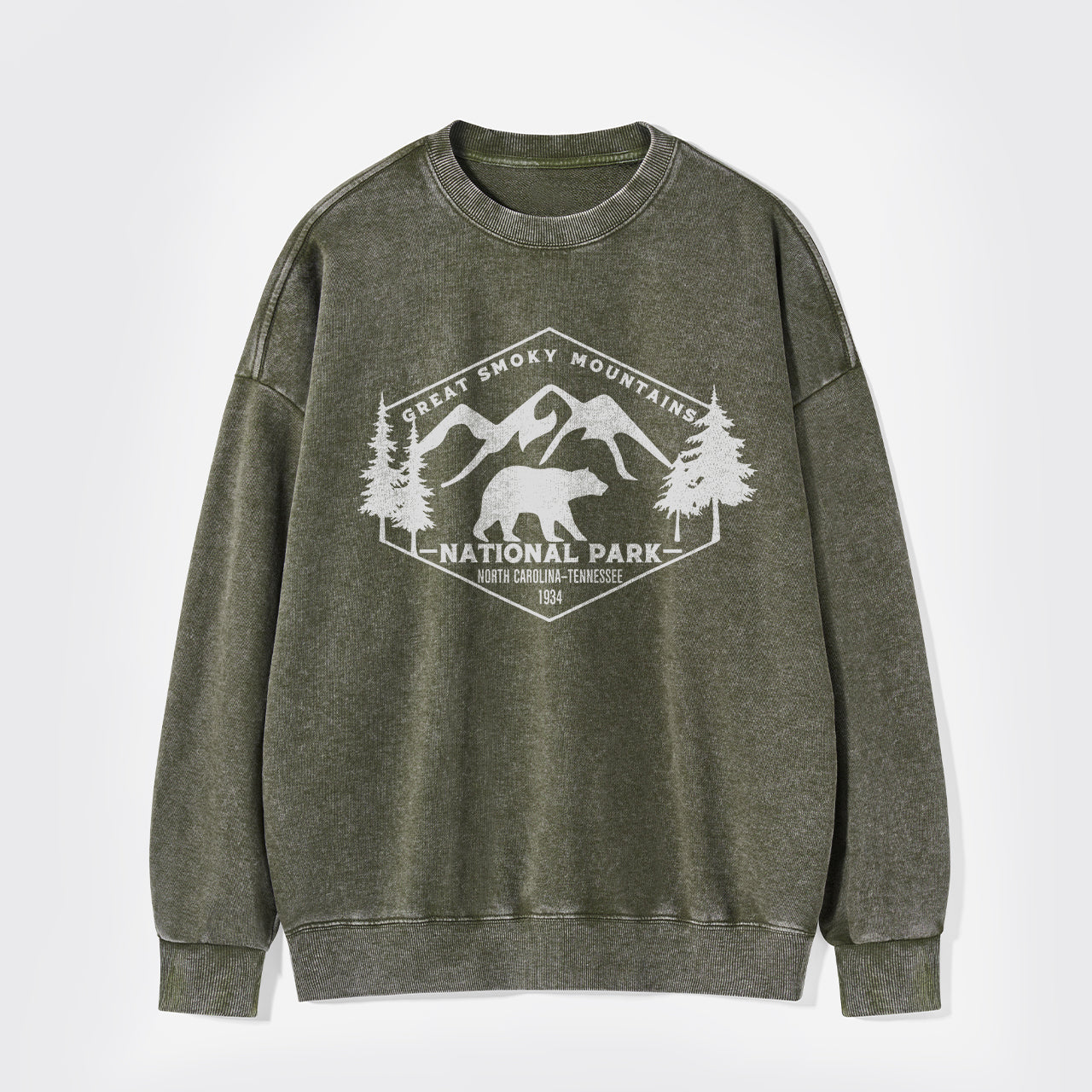 Great Smoky Mountains Washed Sweatshirts