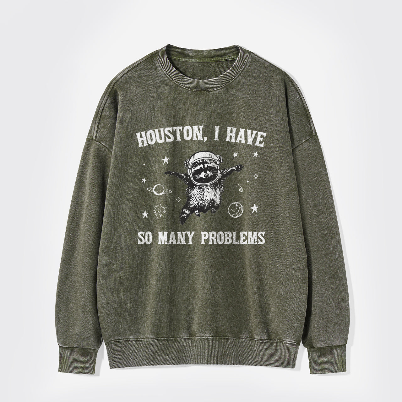 I'm Going To Explore The Stars Washed Sweatshirts
