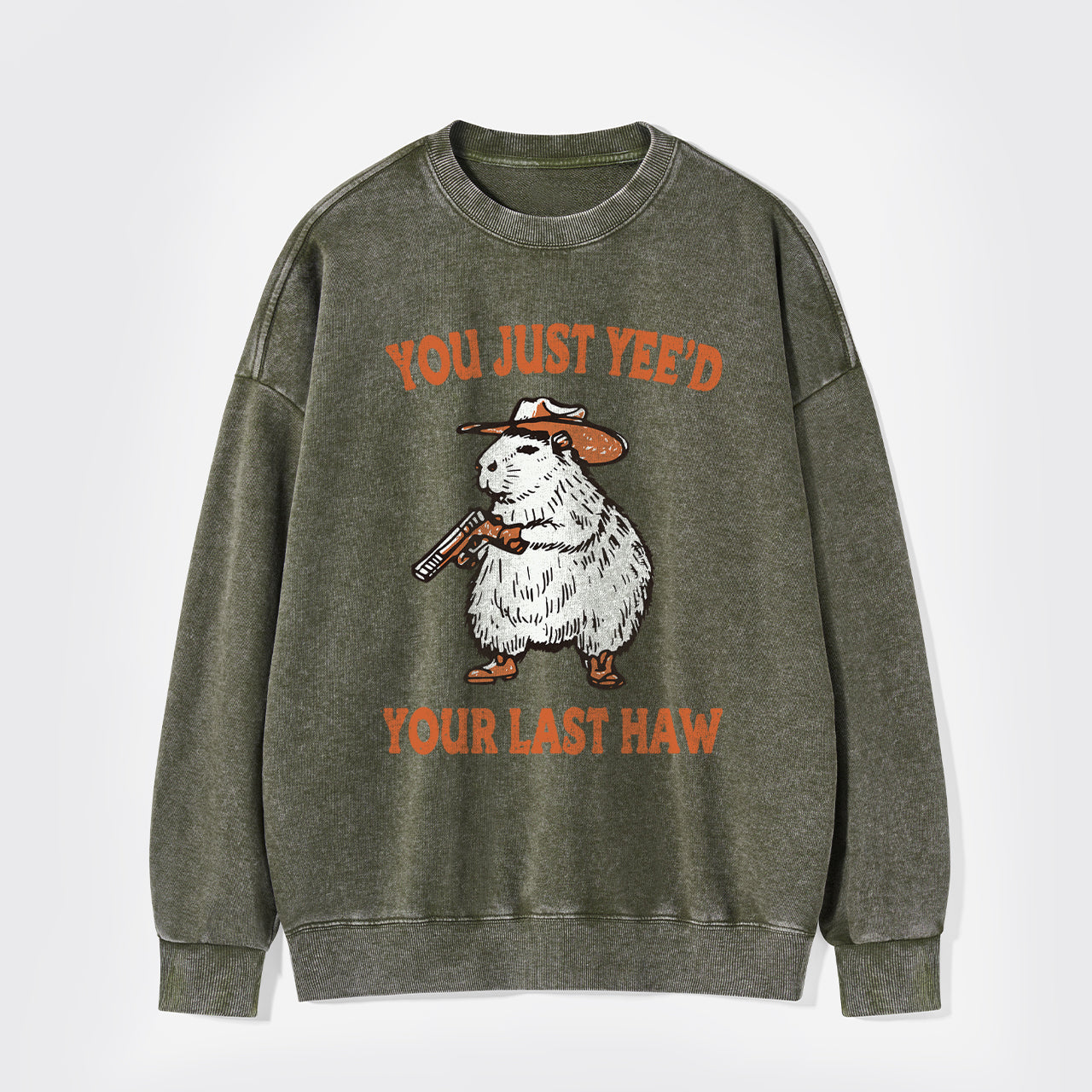 You've Lost Your Last Chance Washed Sweatshirts