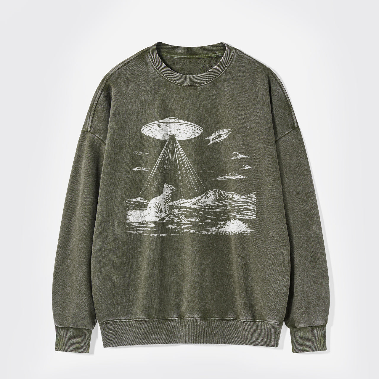 Where It Wants To Take Me Washed Sweatshirts