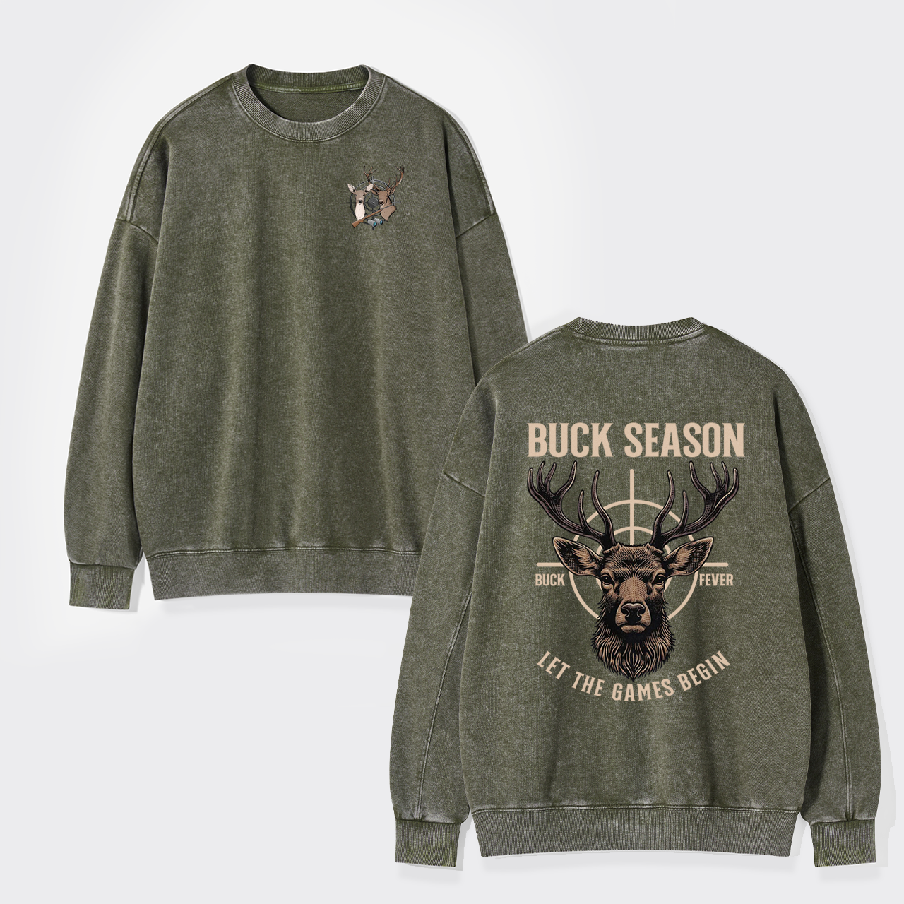 Fill The Freezer Season Washed Sweatshirts