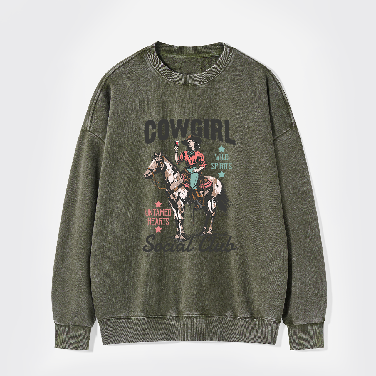 Cowgirl Social Club Washed Sweatshirts