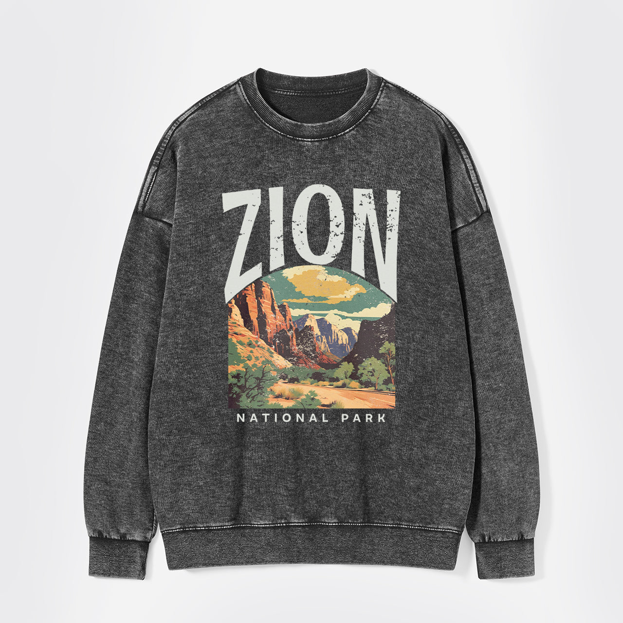 Zion National Park Washed Sweatshirts