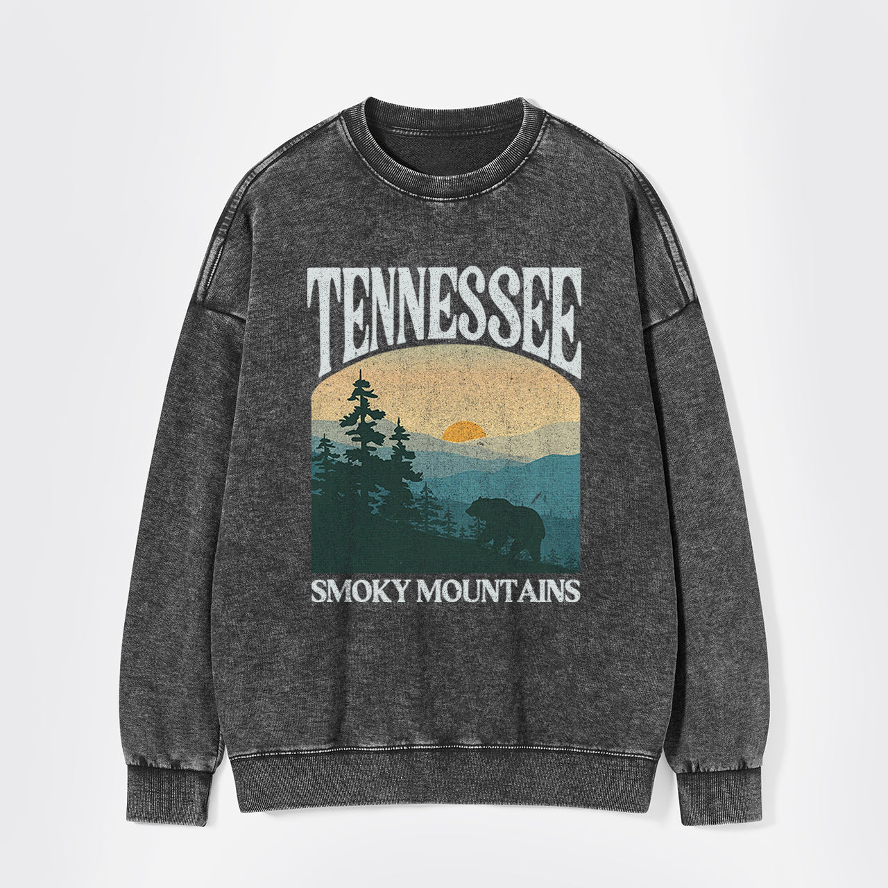 Tennessee Smoky Mountains Washed Sweatshirts