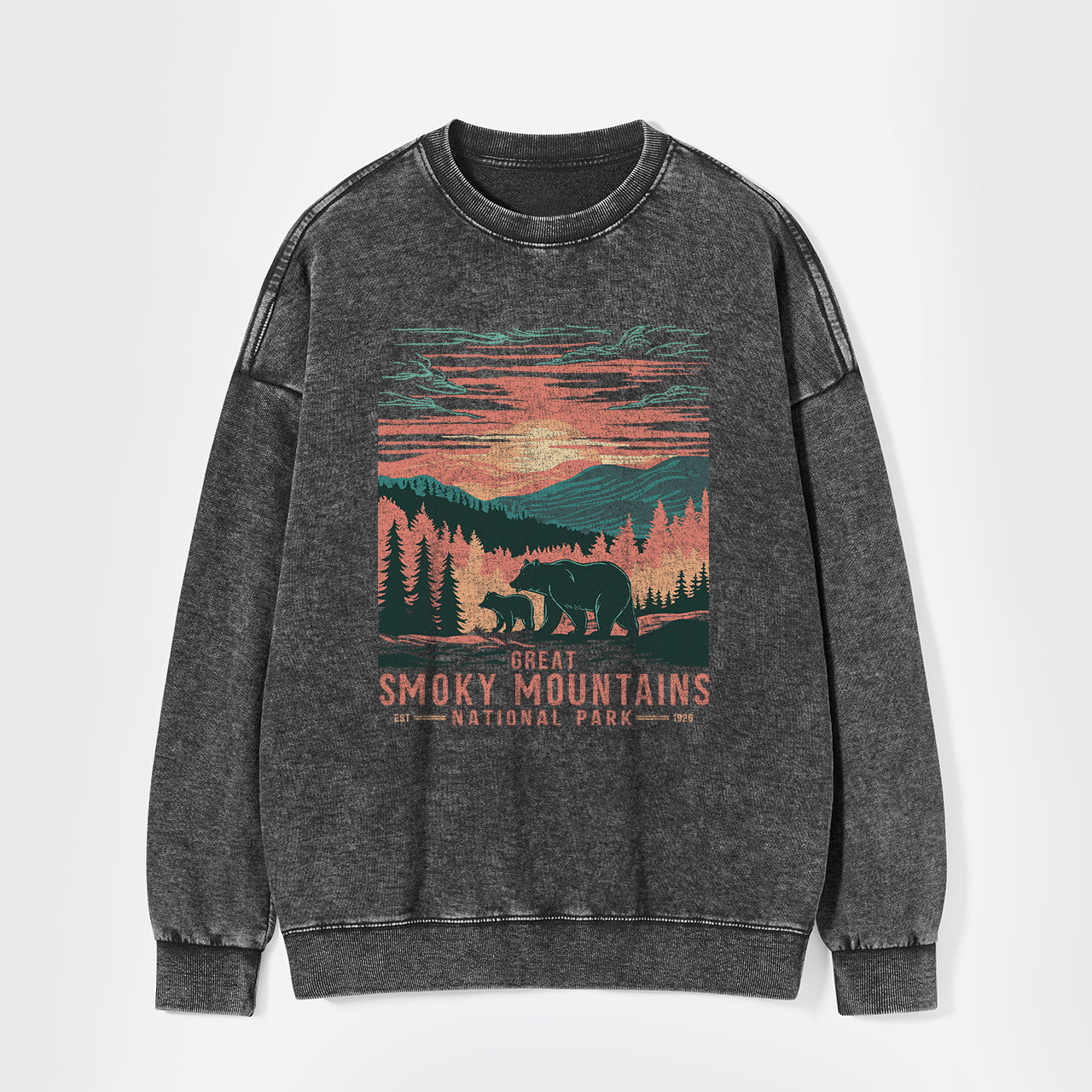 Tennessee Vacation Trip Washed Sweatshirts