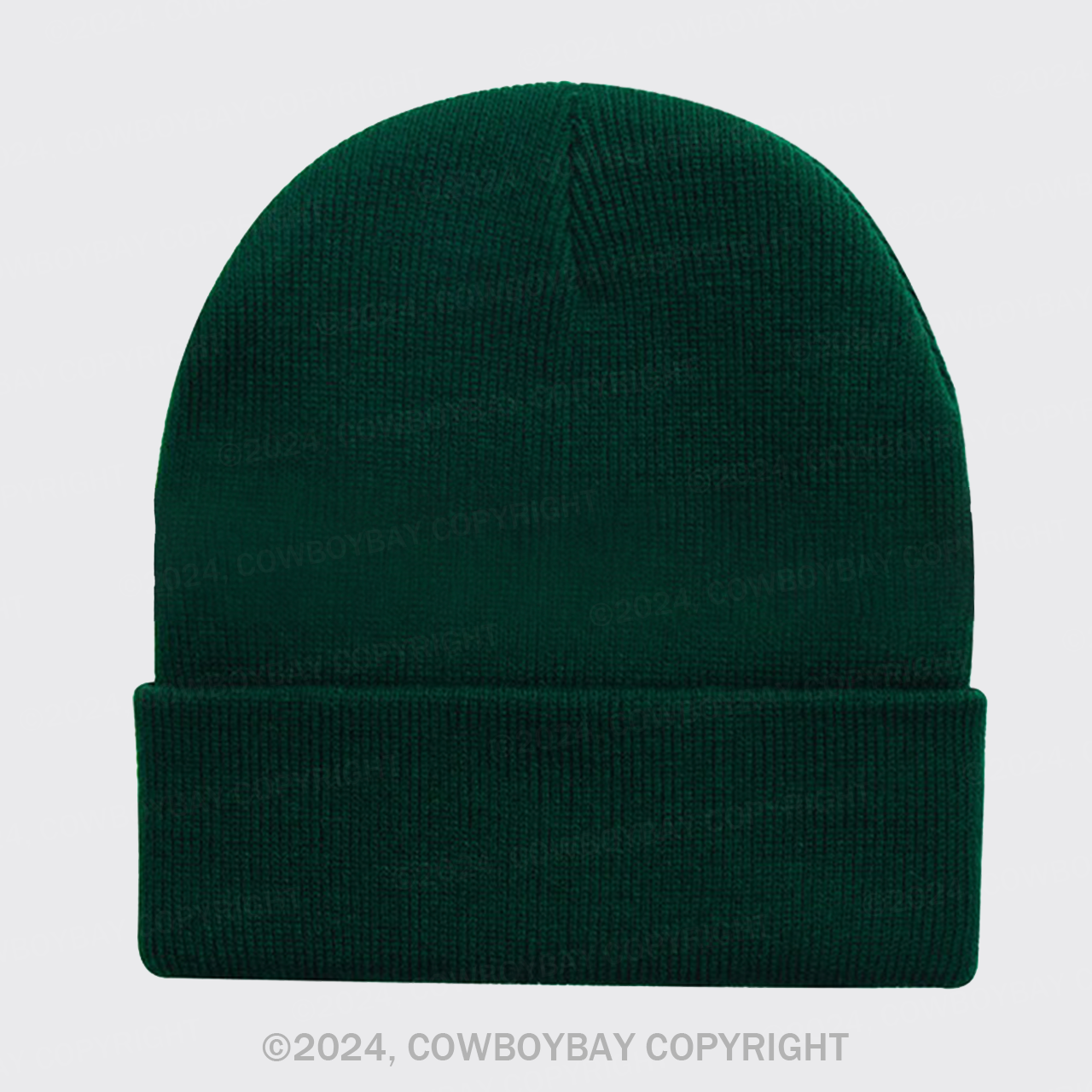 Solid Color Light Plate Knitted Beanie