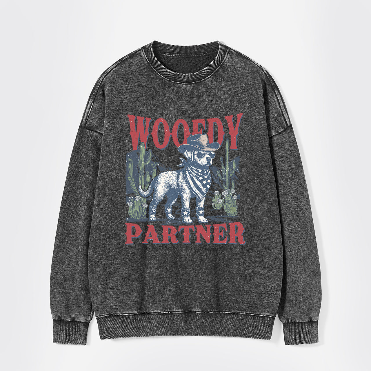 Woofdy Partner Washed Sweatshirts