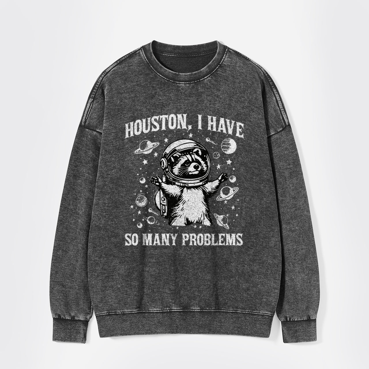 Space Explorer Washed Sweatshirts