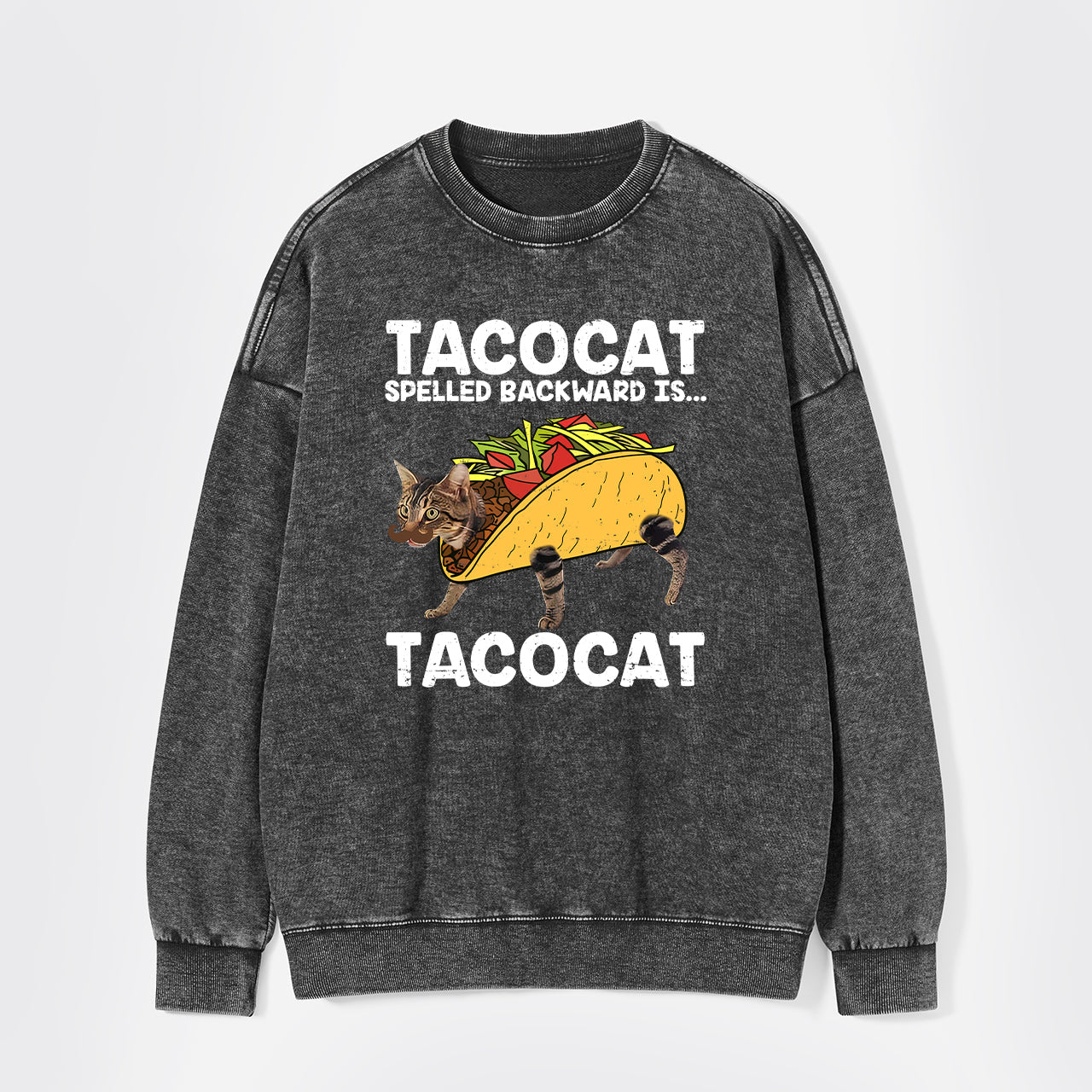 Vintage Taco & Cat Washed Sweatshirts