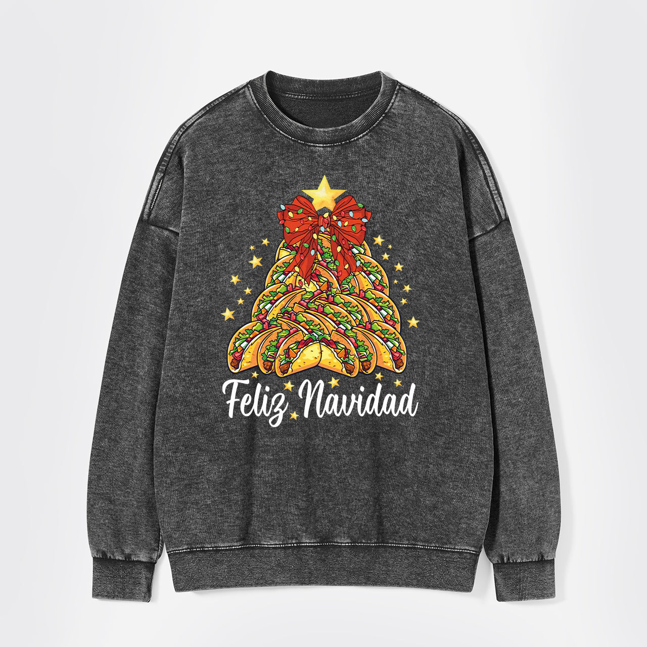 Mexican Food Washed Sweatshirts