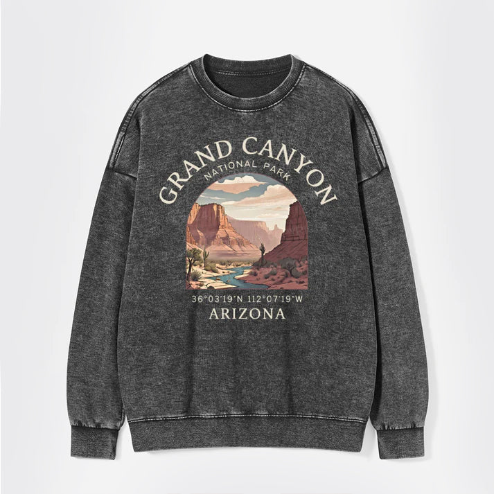 Arizona National Park Washed Sweatshirts