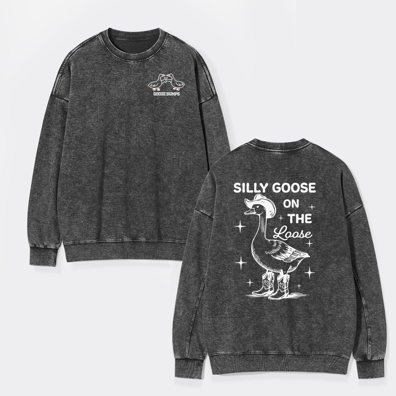Silly Goose Washed Sweatshirts