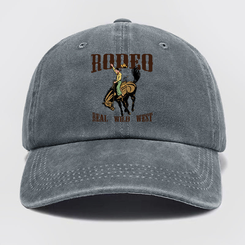 Rodeo Real Wild West Washed Baseball Cap