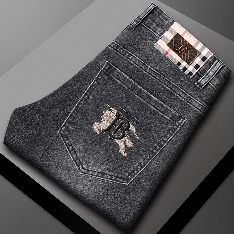 New embroidered denim trousers 1024022110