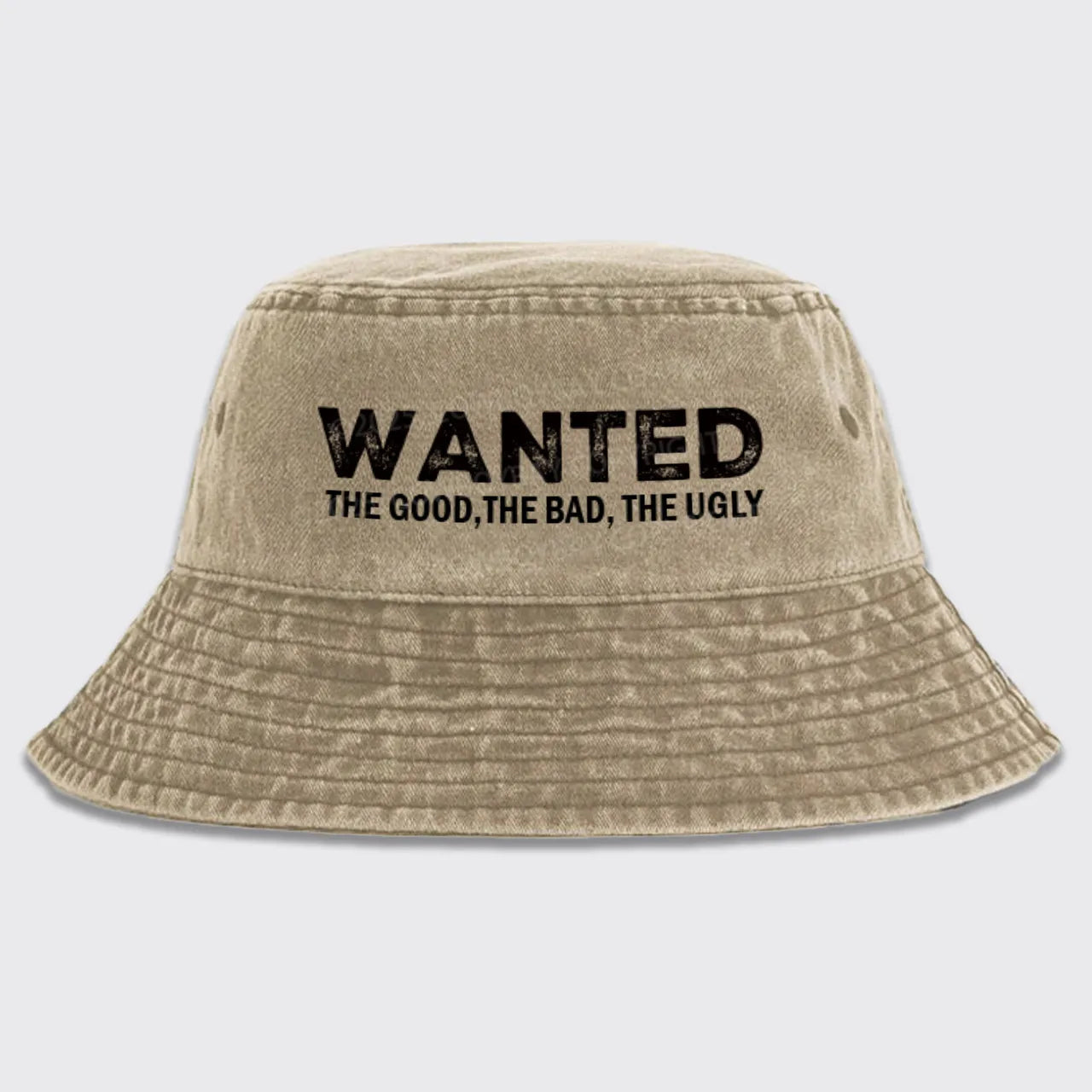 Wanted The God,The Bad,The Ugly Bucket Hat