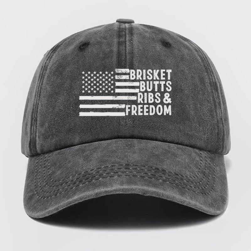 Bbq Gifts For Men, American Washed Baseball Cap