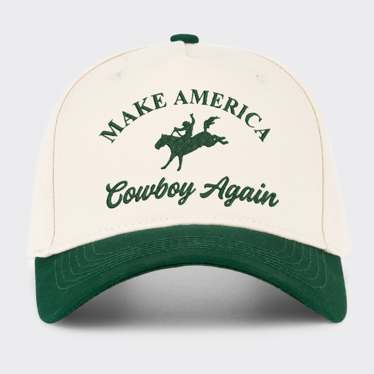Make America Cowboy Again Embroidered Baseball Cap