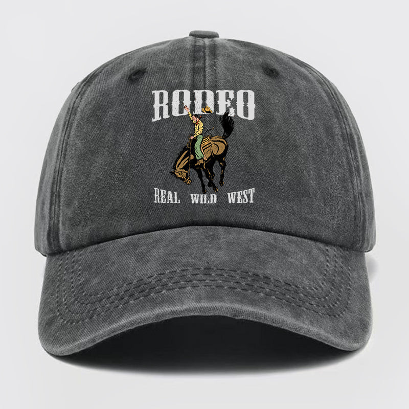 Rodeo Real Wild West Washed Baseball Cap