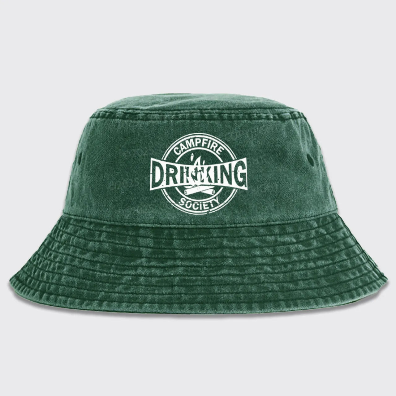 Campfire Drinking Society Bucket Hat