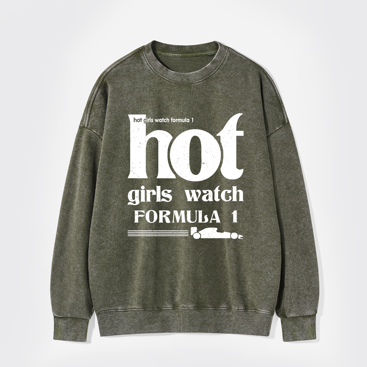 Formula One Washed Sweatshirts