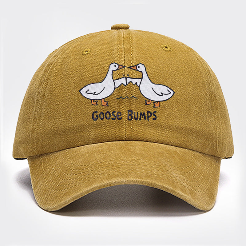 Goose Bump Embroidered Baseball Cap