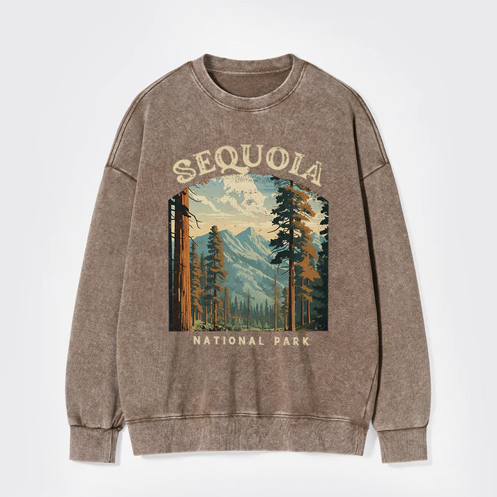 Sequoia National Park Washed Sweatshirts