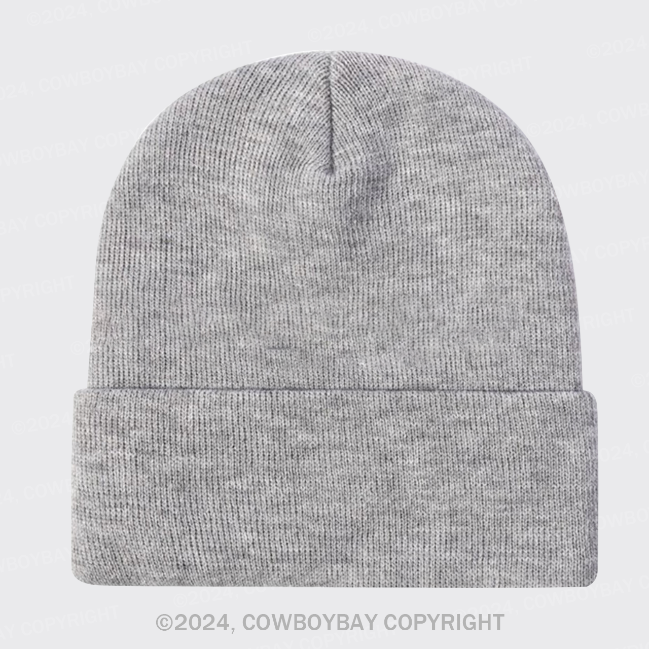 Solid Color Light Plate Knitted Beanie