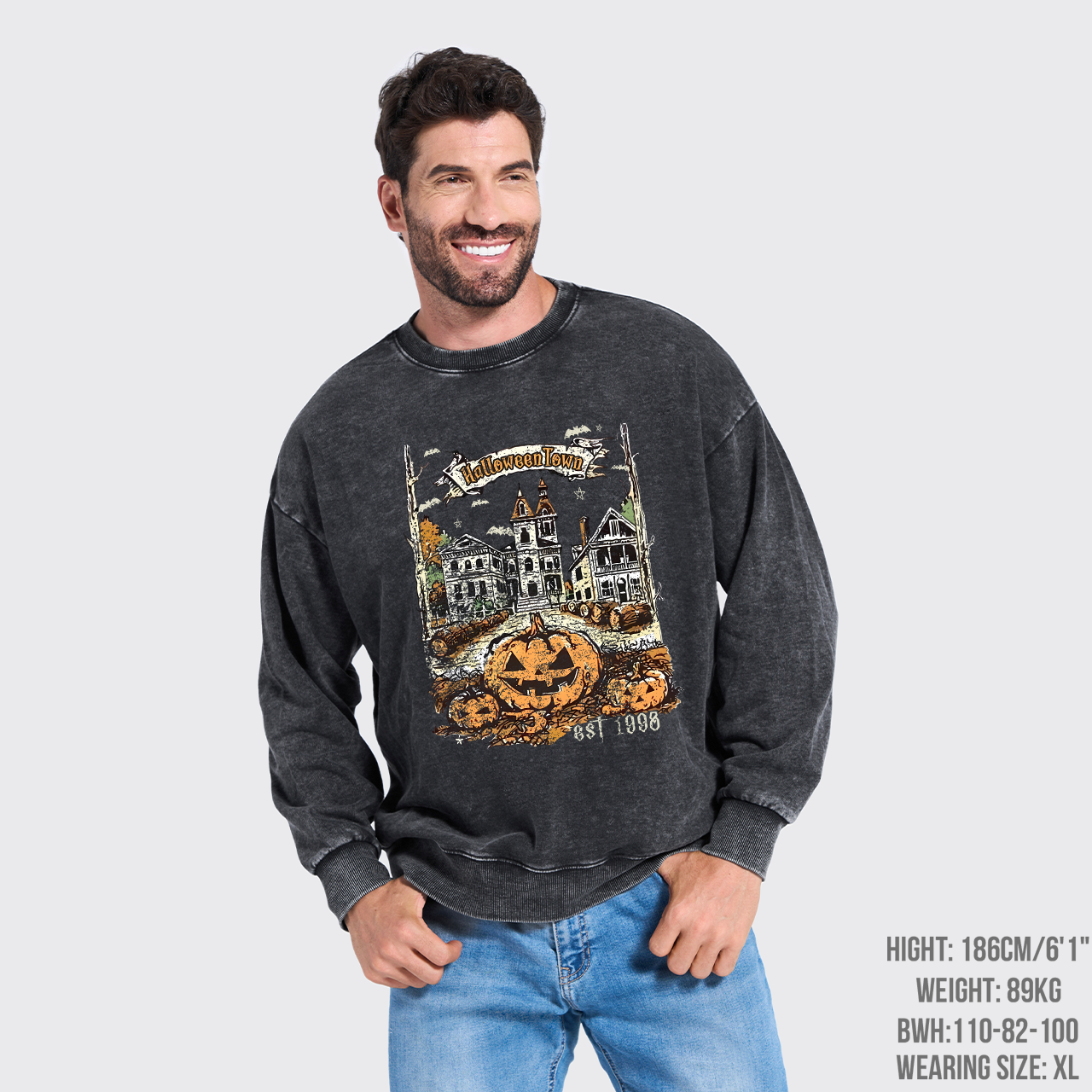 Welcome To Your Arrival Washed Sweatshirts