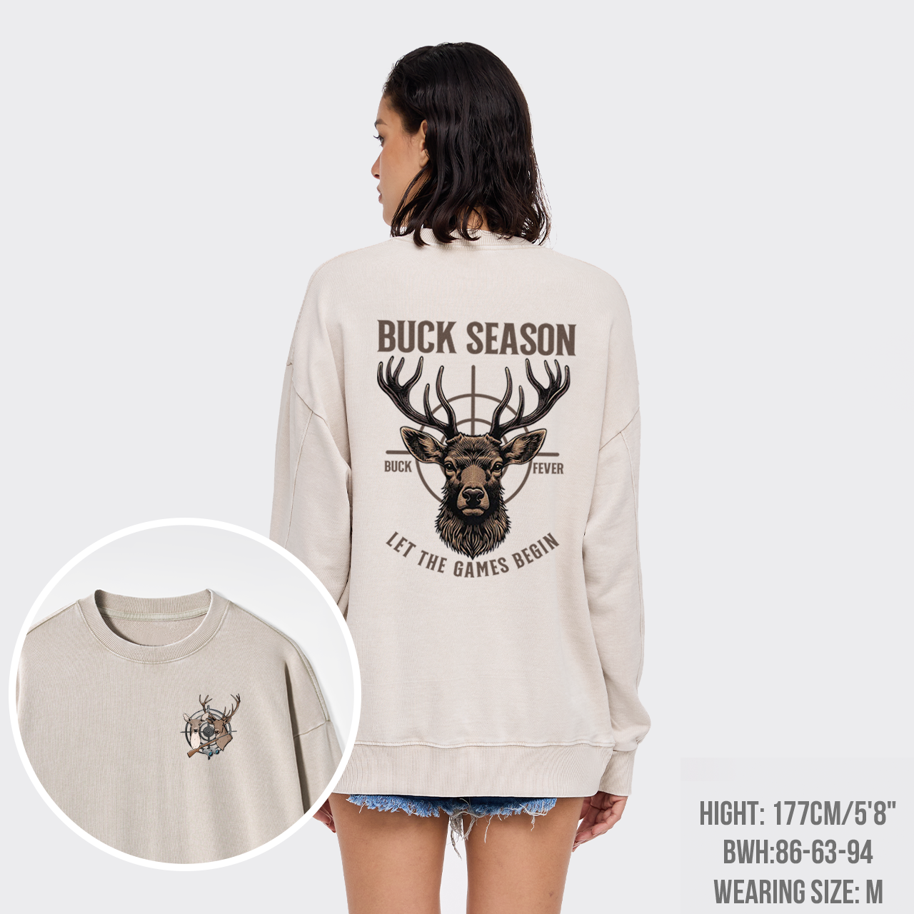 Fill The Freezer Season Washed Sweatshirts
