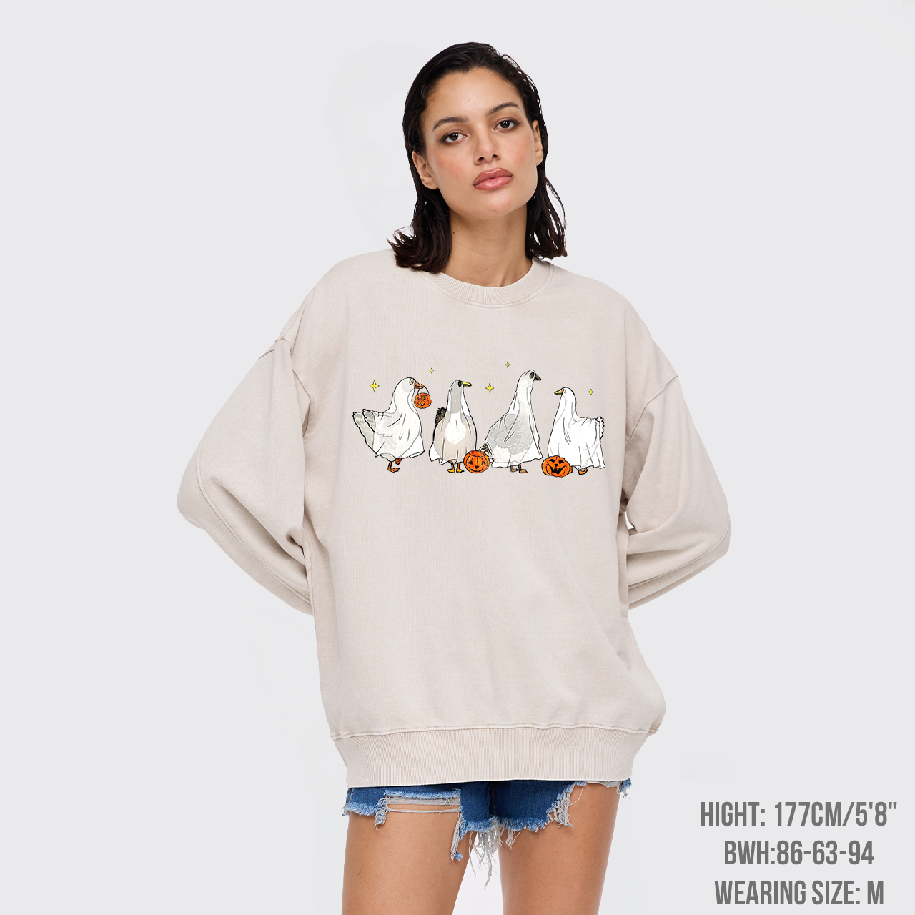 Halloween Ghost Ducks Sweatshirts
