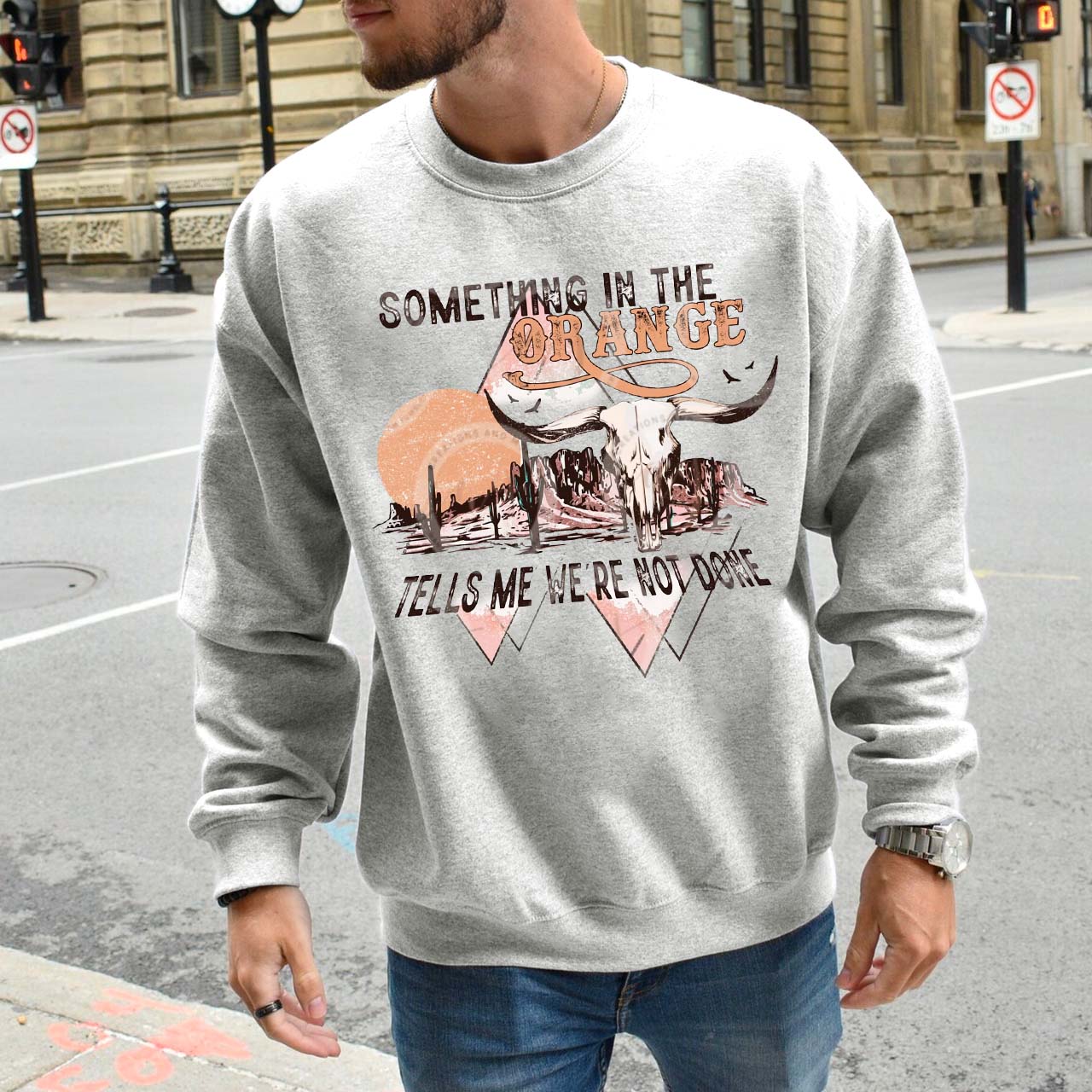 Tells We're Not Done Sweatshirt