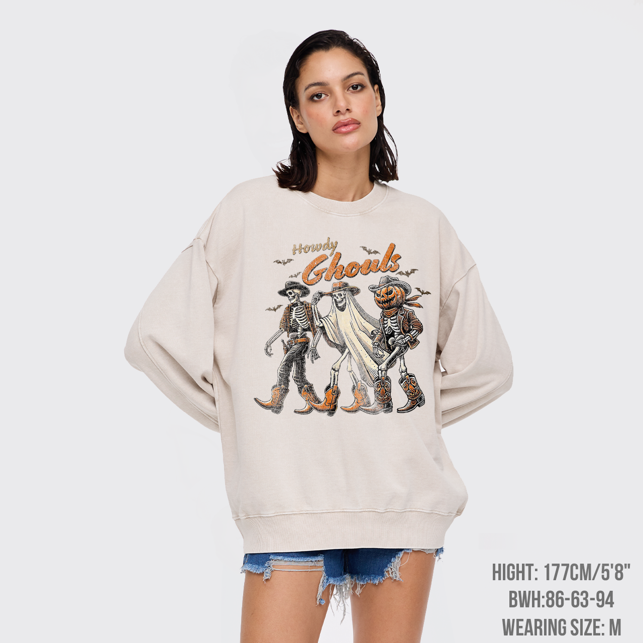 It's Our Turn,Halloween Washed Sweatshirts