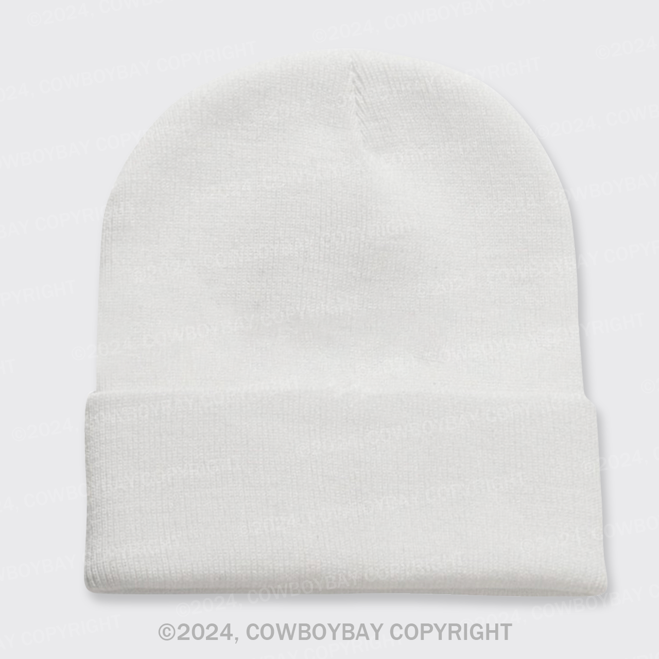 Solid Color Light Plate Knitted Beanie