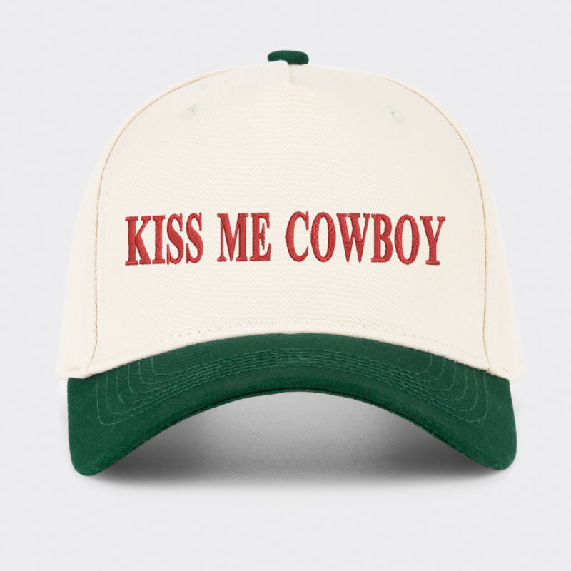 Kiss Me Cowboy Baseball Cap