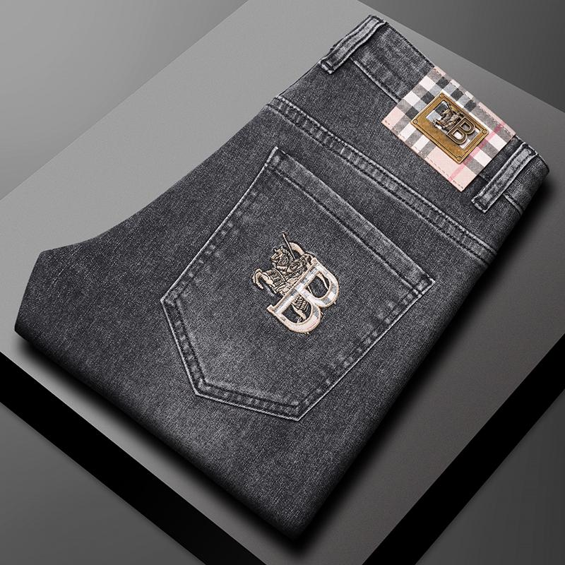 New embroidered denim trousers 1024022110