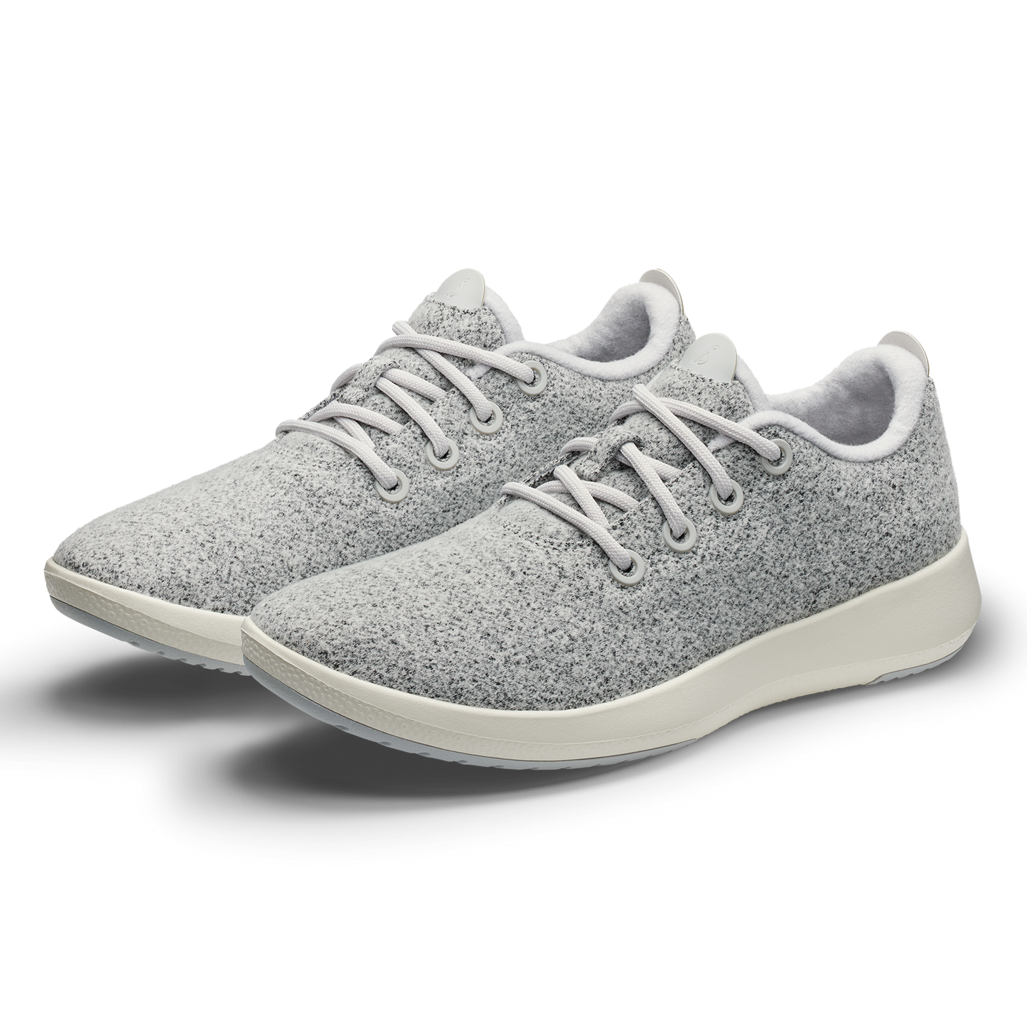 Women's Wool Runner Mizzle - Light Grey (Natural White Sole)