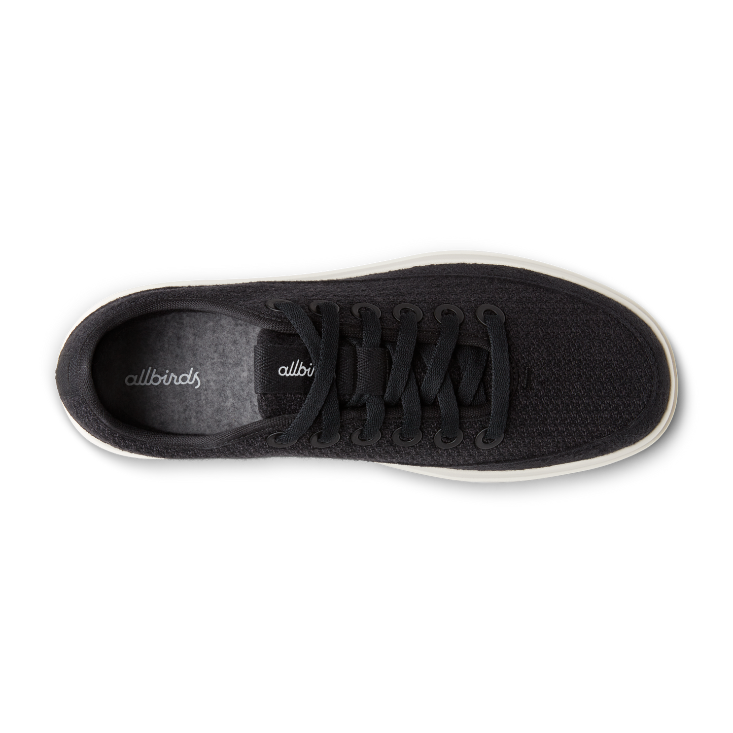 Women's Wool Piper Go - Natural Black (Natural White Sole)