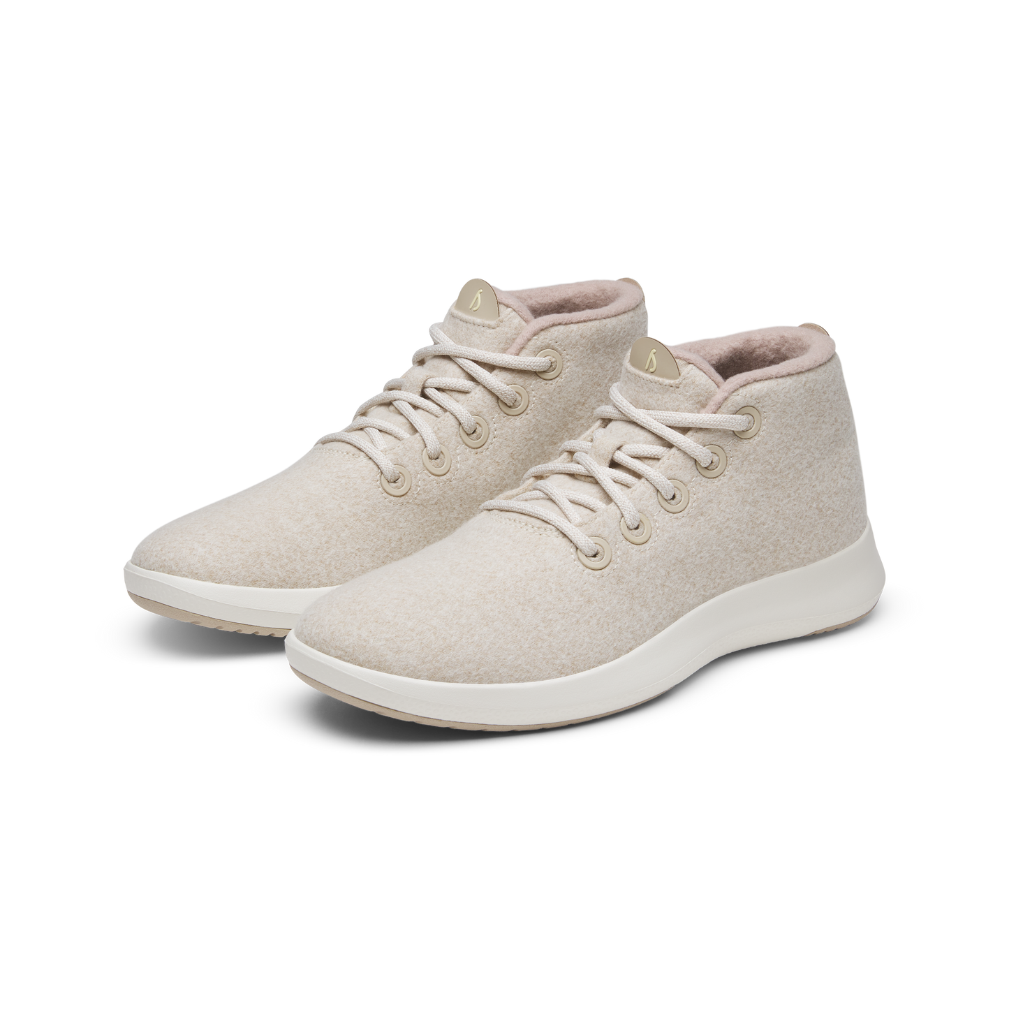 Women's Wool Runner-up Mizzle - Stony Cream (Natural White Sole)