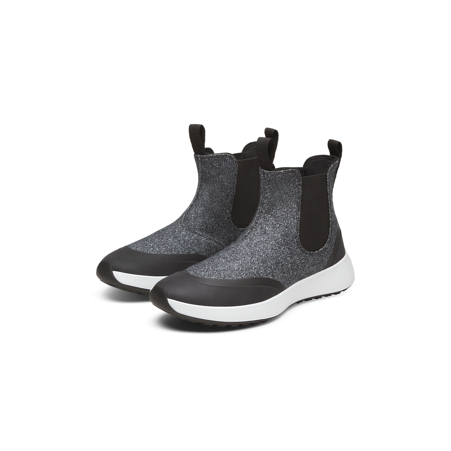 Women's Wool Runner Chelsea - Natural Grey (Light Grey Sole)