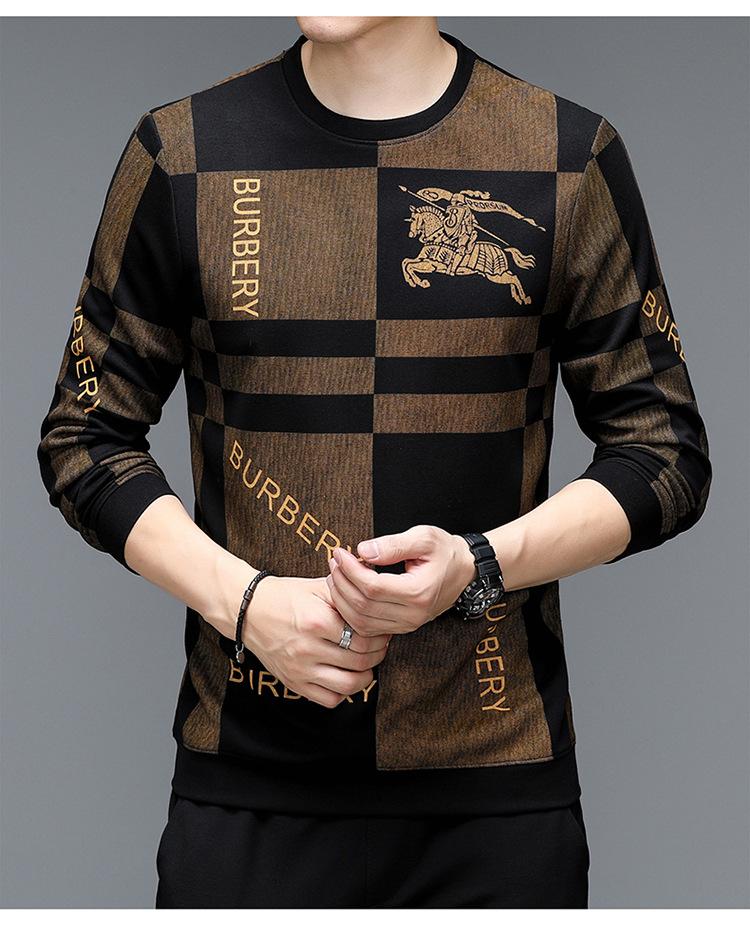 New Fashion Long Sleeved Underlay Men's Sweater 1023121801
