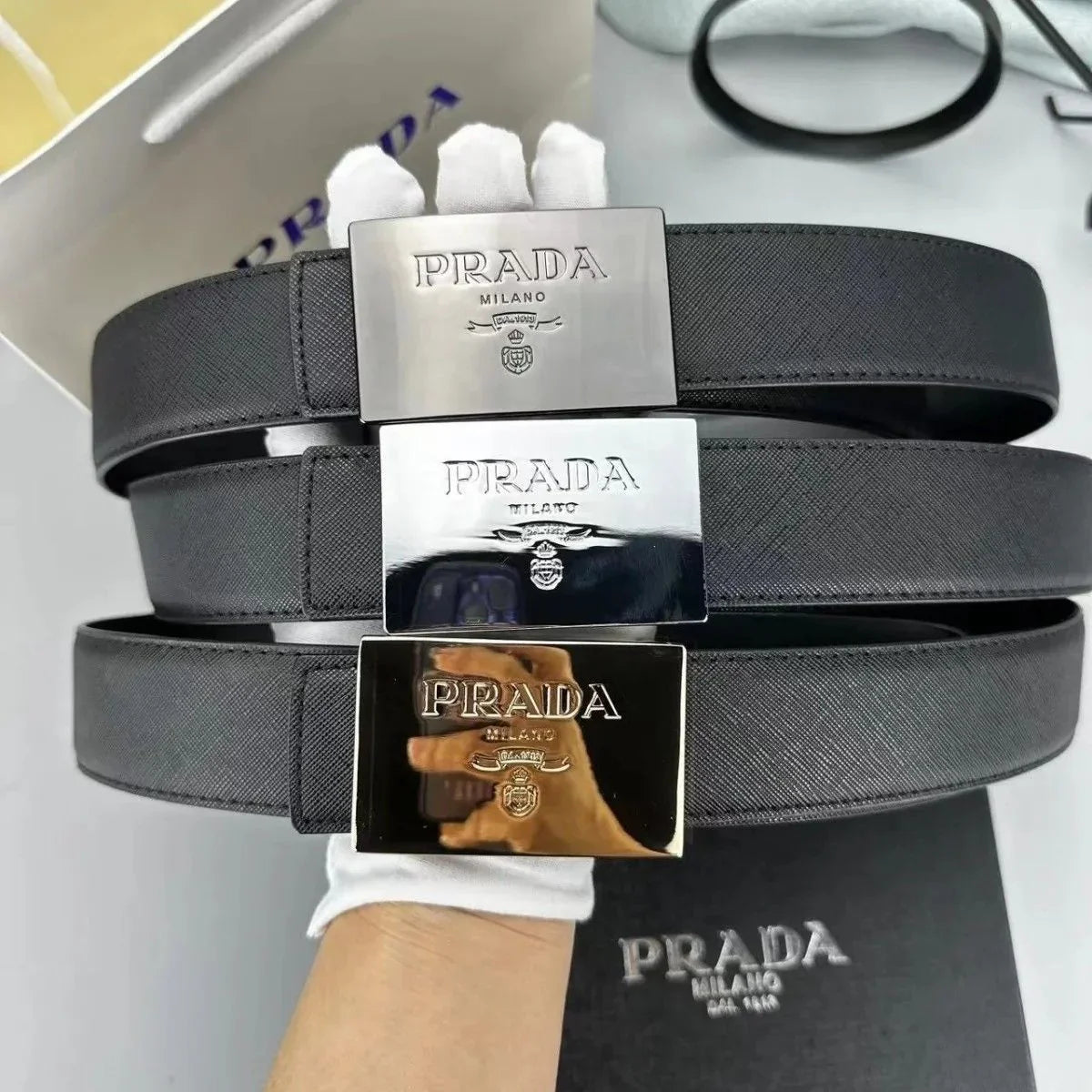 Fashion Genuine Leather Business All-match Men's Casual Belt 1024072612